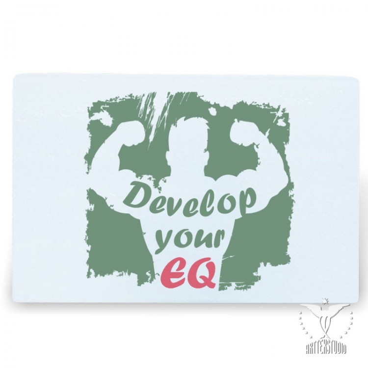 Разделочная доска "Develop your EQ"