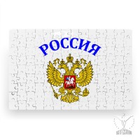 Пазл картонный "Россия"